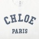 Chloe クロエ クルーネックTシャツ/KIDS キッズ ガールズ/クロップド丈 コットン クルーネック ロゴ【大きいサイズあり】 レディース