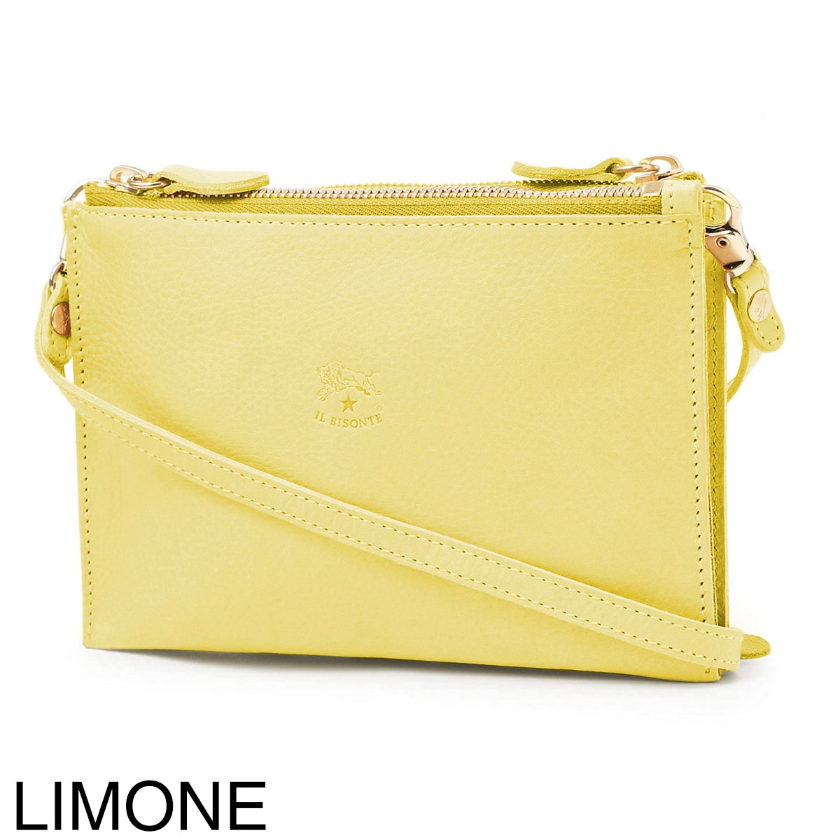 【アウトレット】IL BISONTE イルビゾンテ ショルダーバッグ/クラッチバッグ/BCL022 GIULIA レディース