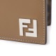 【タイムセール】FENDI フェンディ 2つ折り財布/FF SQUARED BI-FOLD WALLET メンズ