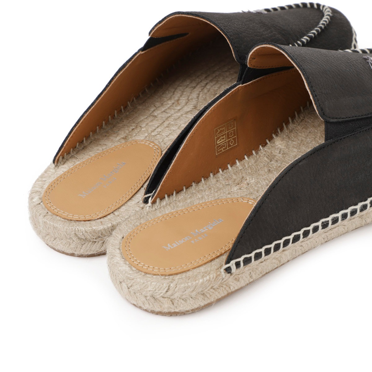 Maison Margiela タビエスパドリーユ Maison Margiela メゾンマルジェラ エスパドリーユ レザー サンダル