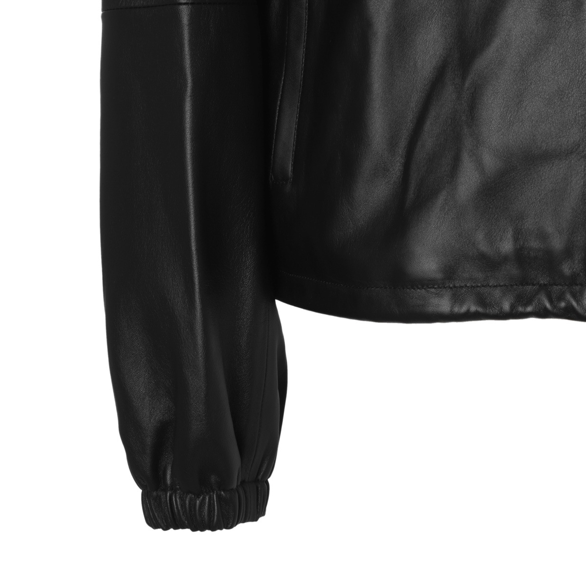 LOEWE ロエベ フーデッド ブルゾン/レザージャケット メンズ