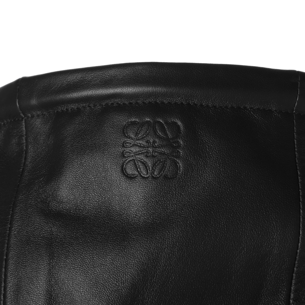 アウトレット】LOEWE ロエベ フーデッド ブルゾン/レザージャケット