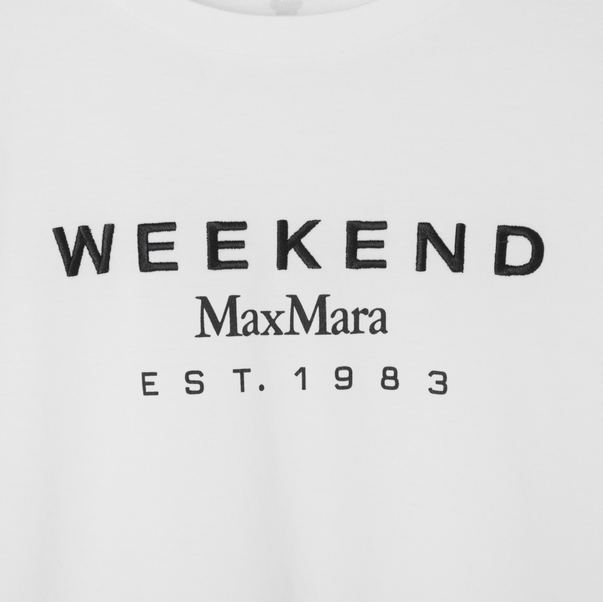 Weekend Max Mara★ロゴ プリント クルーネック T シャツ WEEKEND Max Mara ウィークエンドマックスマーラ クルーネックT