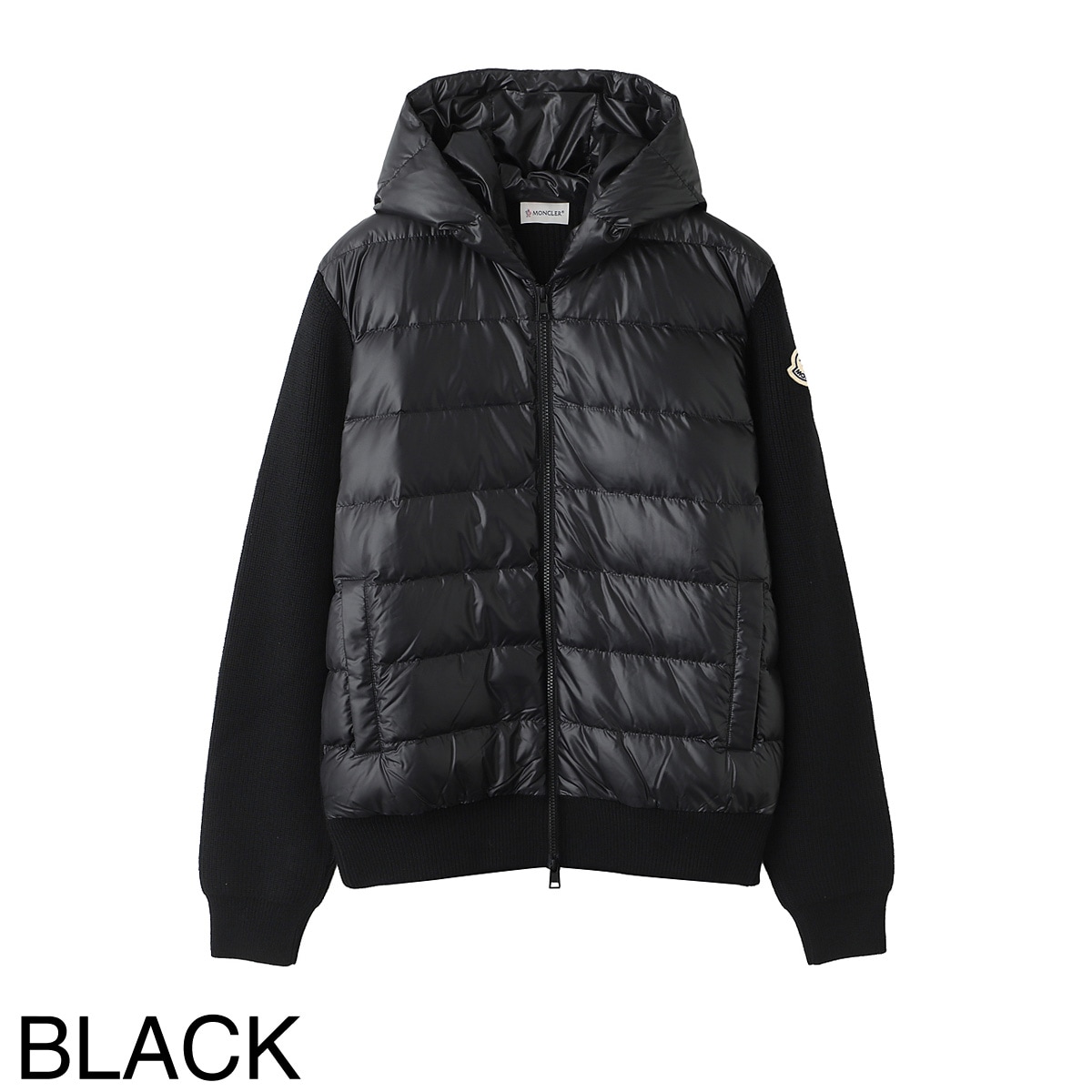MONCLER モンクレール ダウン切り替え ジップアップ カーディガン
