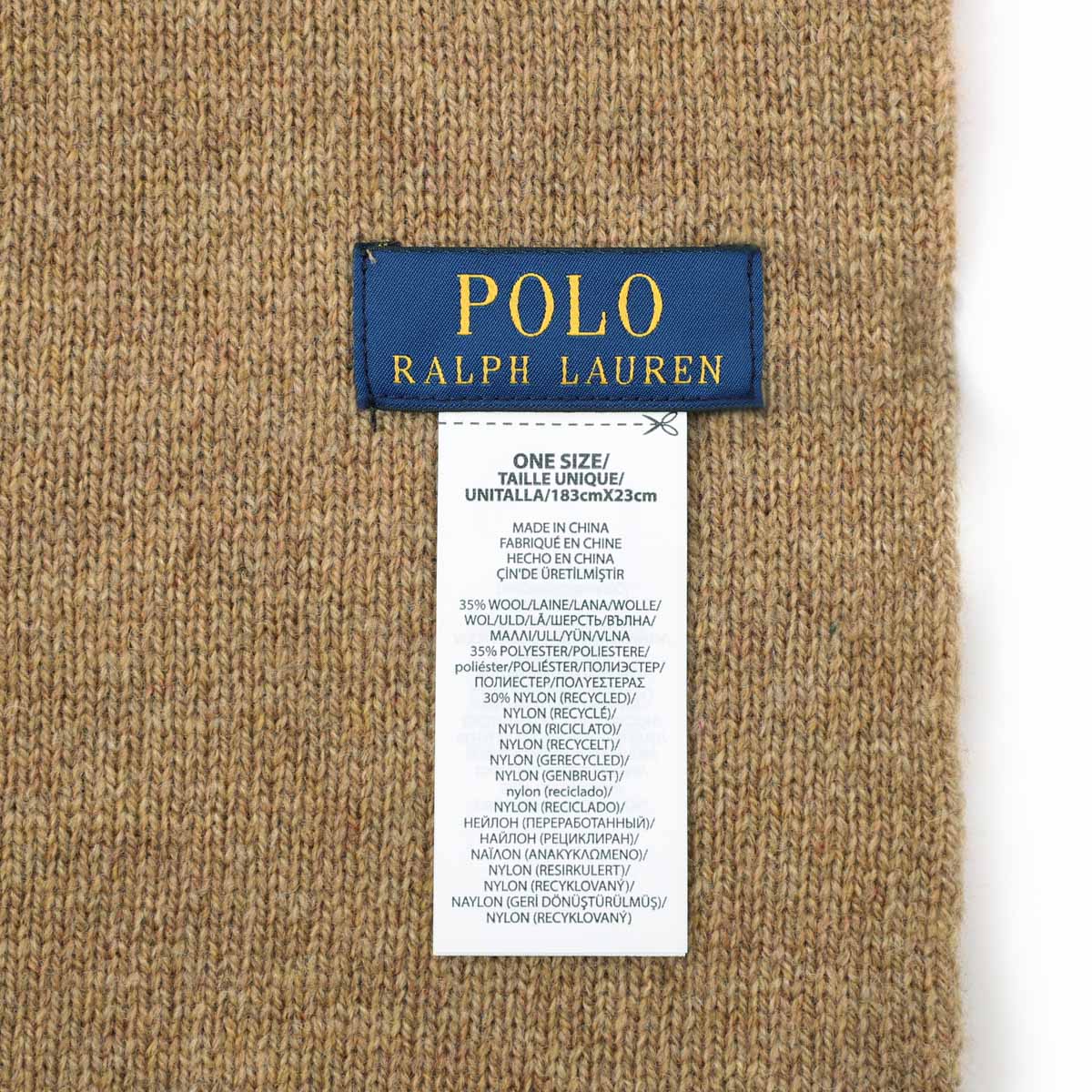 POLO RALPH LAUREN ポロラルフローレン マフラー ニットキャップ セット/FLAG BEAR GIFT-SET
