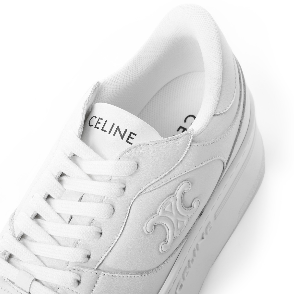 CELINE セリーヌ スニーカー/BLOCK WEDGE SNEAKER WITH TRIOMPHE PATCH
