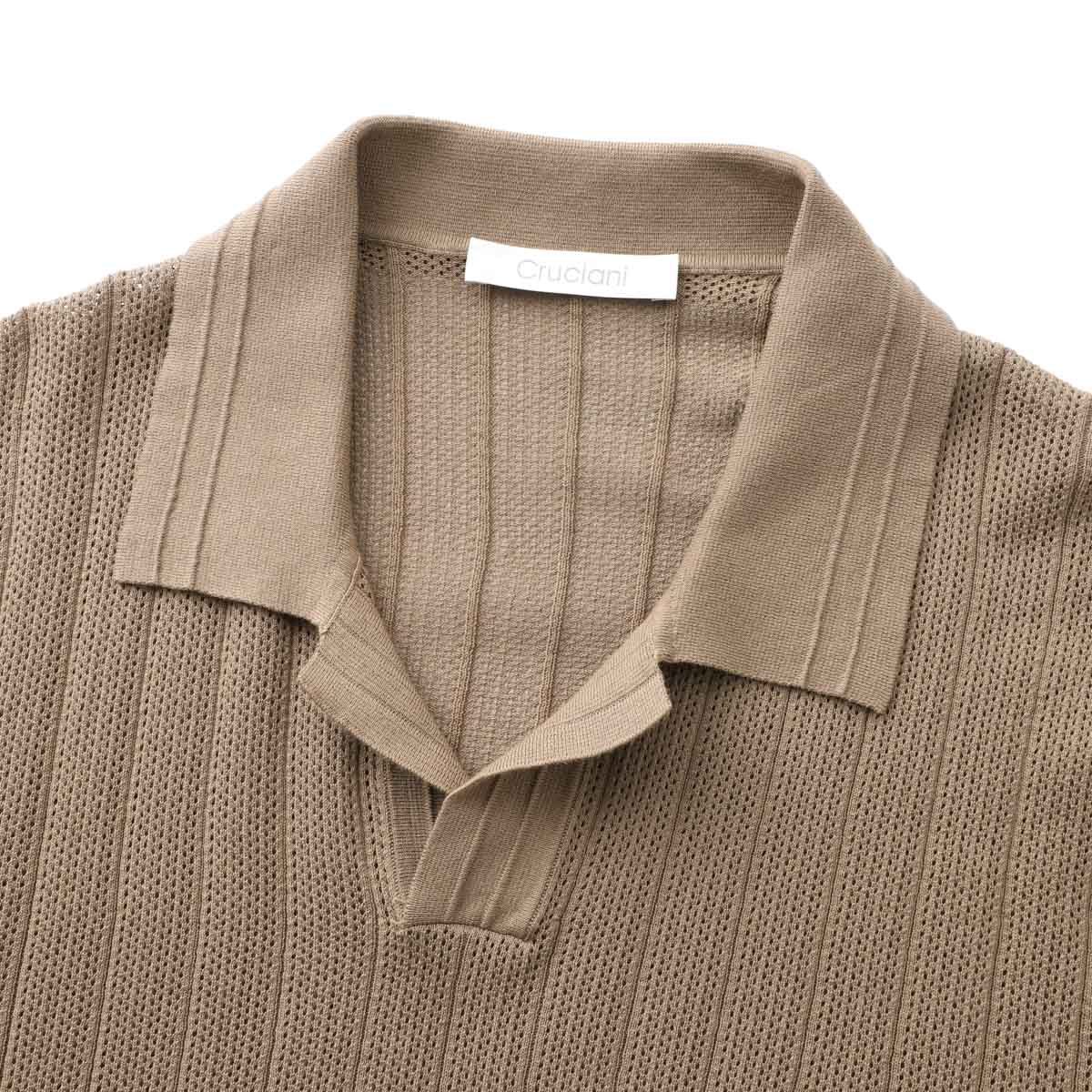 Cruciani クルチアーニ ニットポロシャツ/スキッパーポロシャツ/POLO