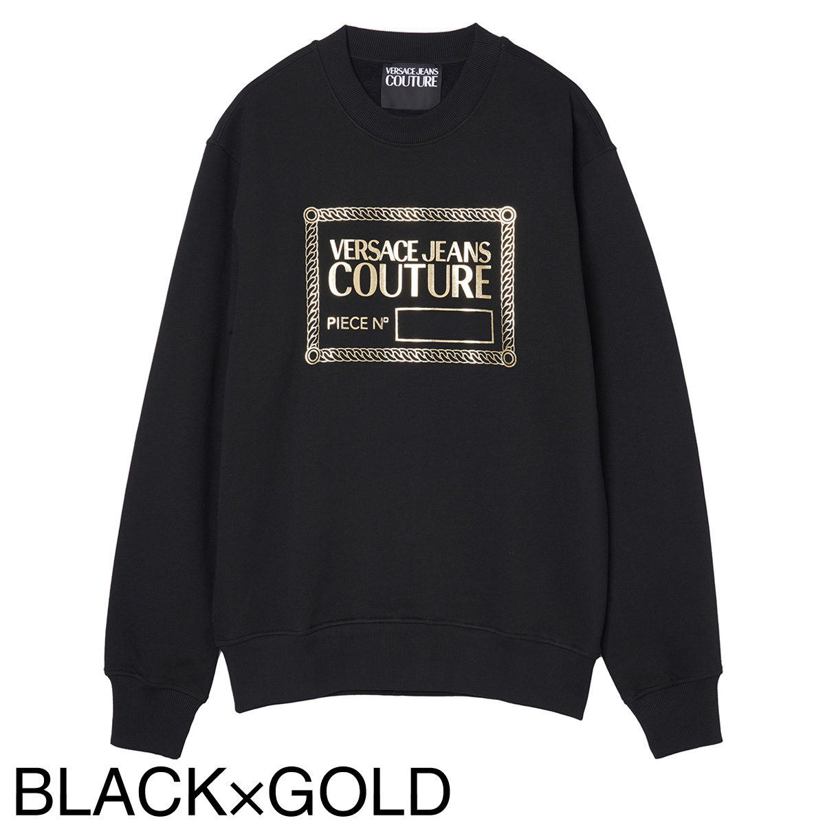 希少 VERSACE ヴェルサーチ バイカラー スウェット モノトーンカラー