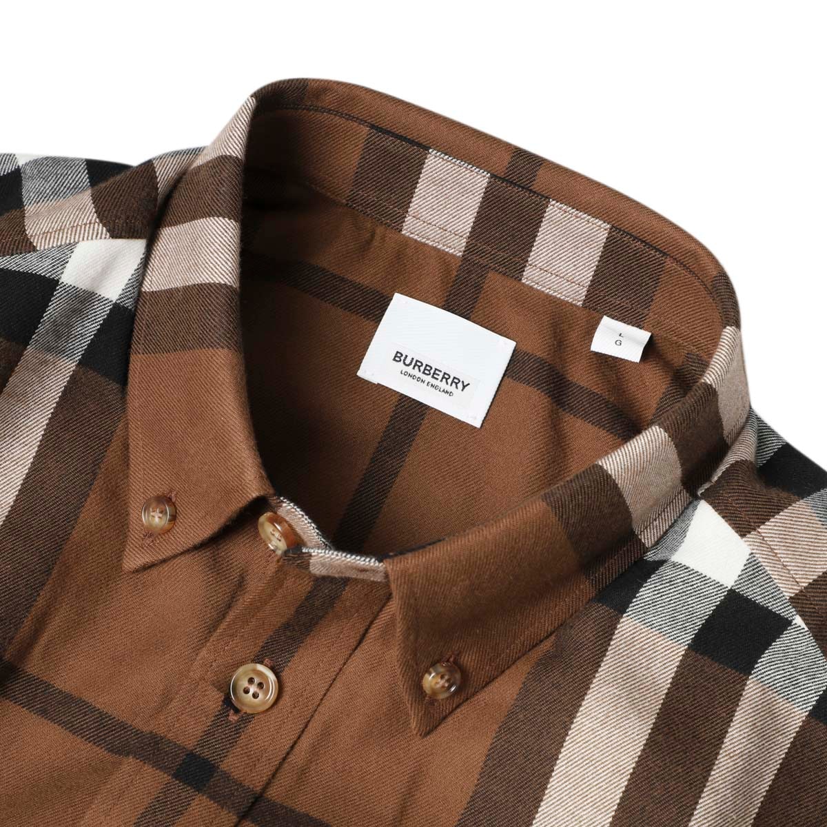 アウトレット】BURBERRY バーバリー ボタンダウンシャツ メンズ