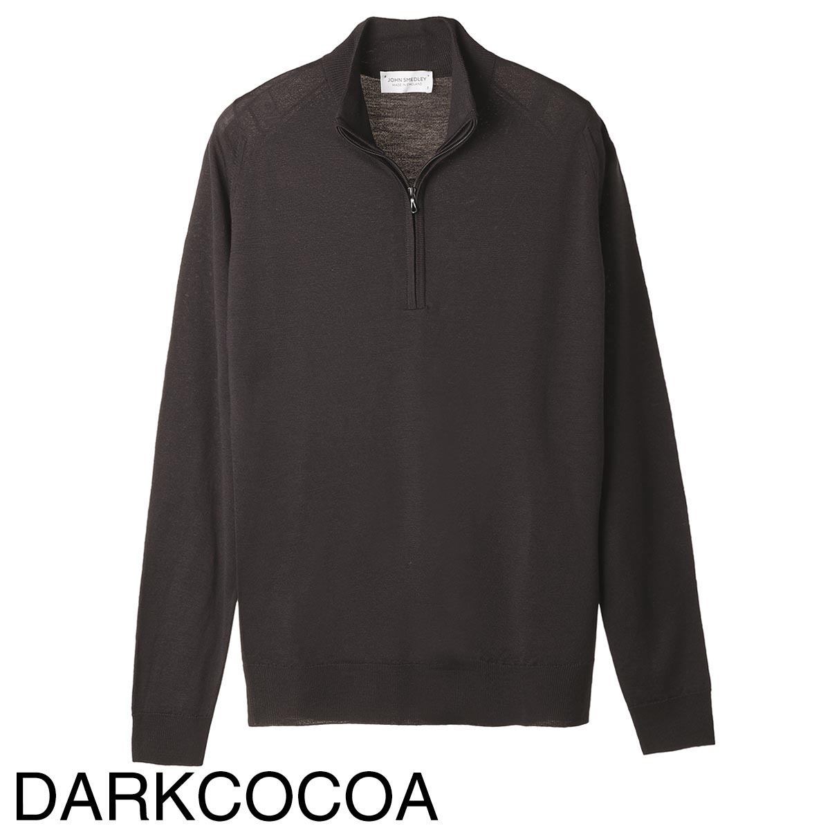 アウトレット】JOHN SMEDLEY ジョンスメドレー ハーフジップ ニット 