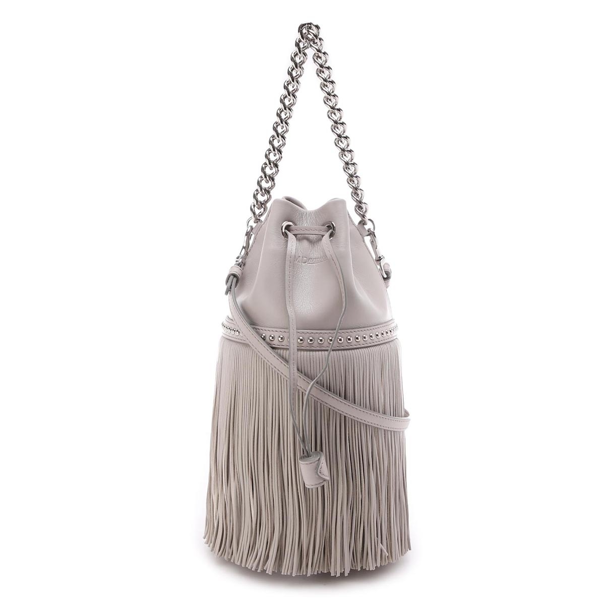 J&M DAVIDSON ジェイ&エム デヴィッドソン ショルダーバッグ 2WAY/MINI FRINGE CARNIVAL WITH STUDS レディース