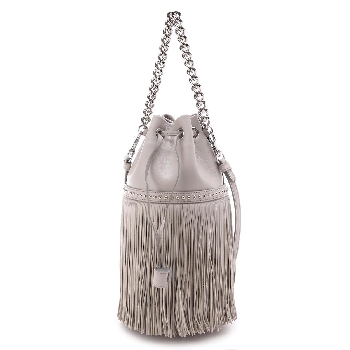 J&M DAVIDSON ジェイ&エム デヴィッドソン ショルダーバッグ 2WAY/MINI FRINGE CARNIVAL WITH STUDS レディース