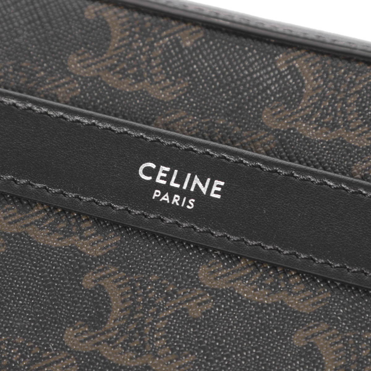 CELINE セリーヌ メッセンジャーバッグ/クロスボディバッグ/SMALL MESSENGER IN TRIOMPHE CANVAS AND CALFSKIN メンズ