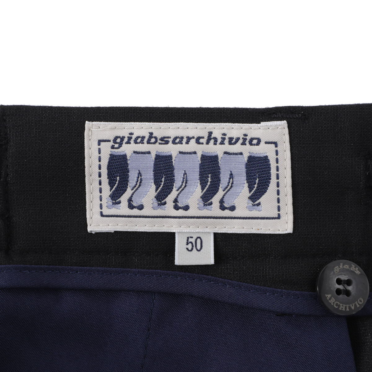 パンツ giabsarchivio /MAGNIFICO-half pants GIAB'S ARCHIVIO ジャブス アルキヴィオ ショートパンツ/MAGNIFICO