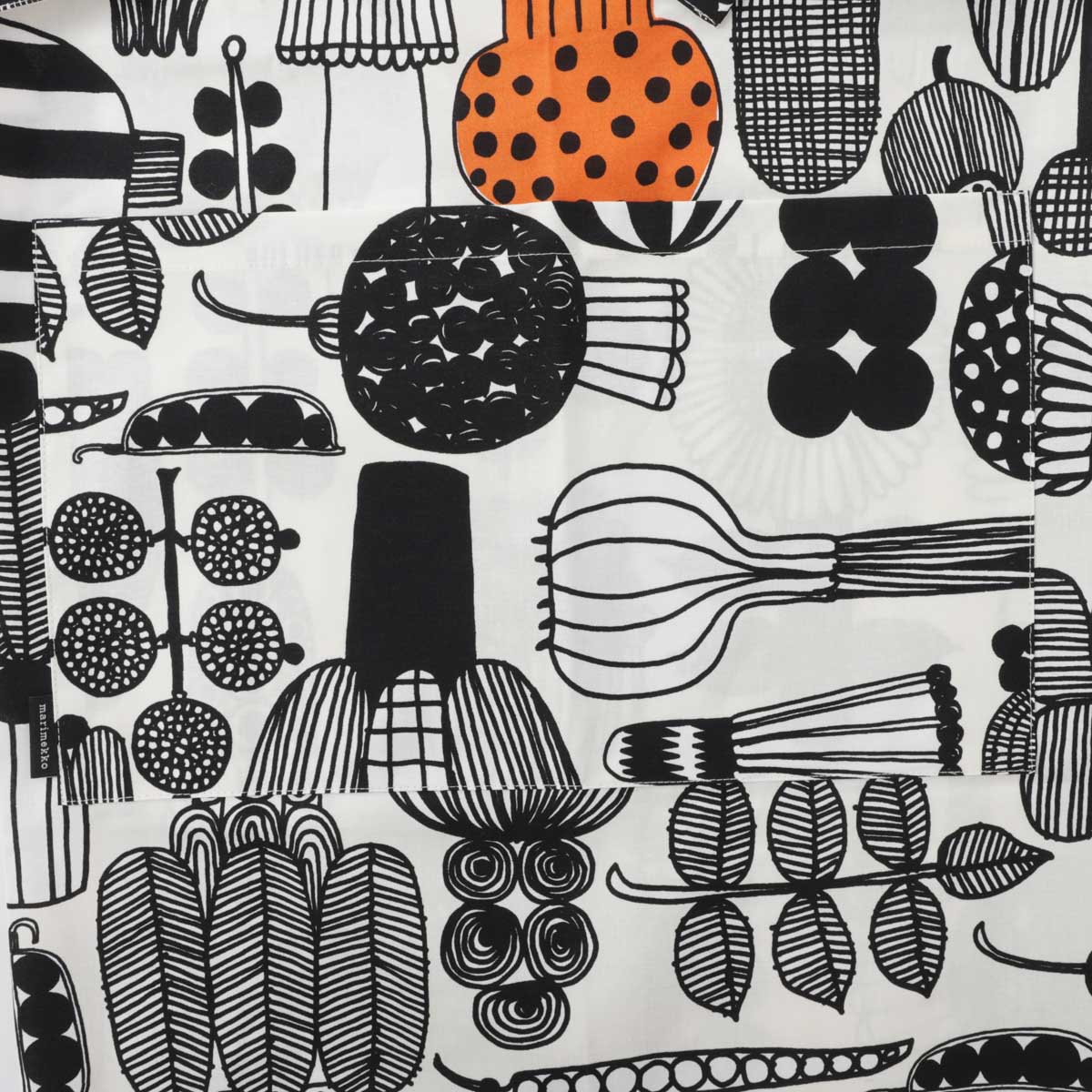 ネコポス対応(2点まで)】marimekko マリメッコ エプロン/PUUTARHURIN