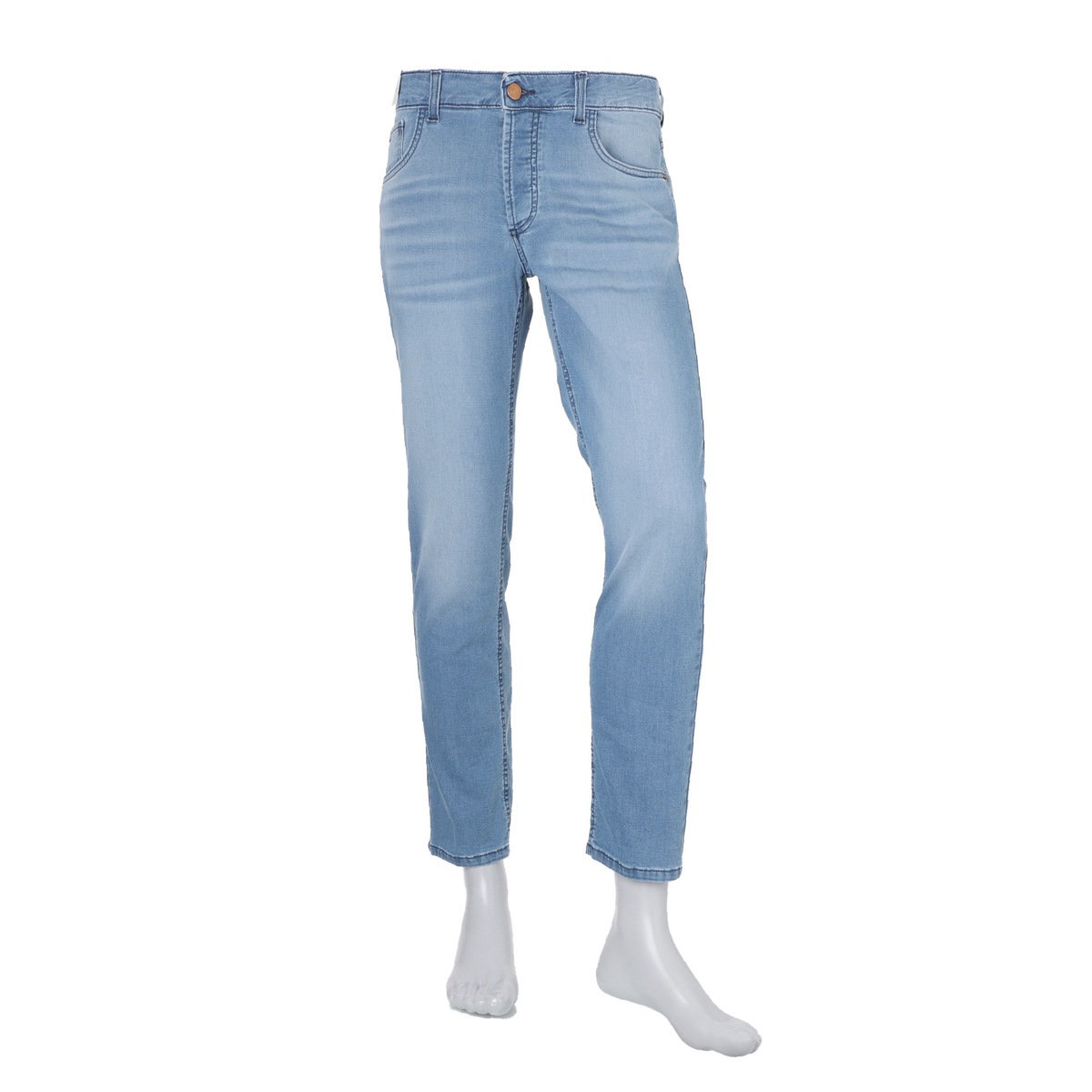 【アウトレット】entre amis アントレアミ ボタンフライジーンズ/5 TK DENIM CORTO【大きいサイズあり】 メンズ