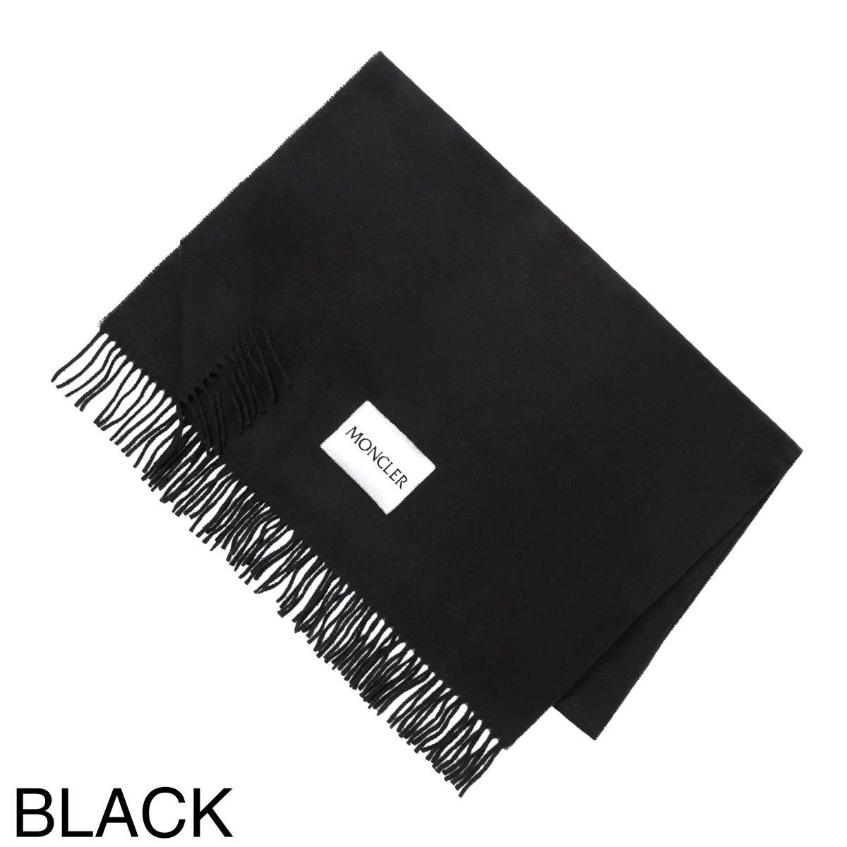 MONCLER モンクレール スカーフ 3C00016 595MA ロゴラベル MONCLER