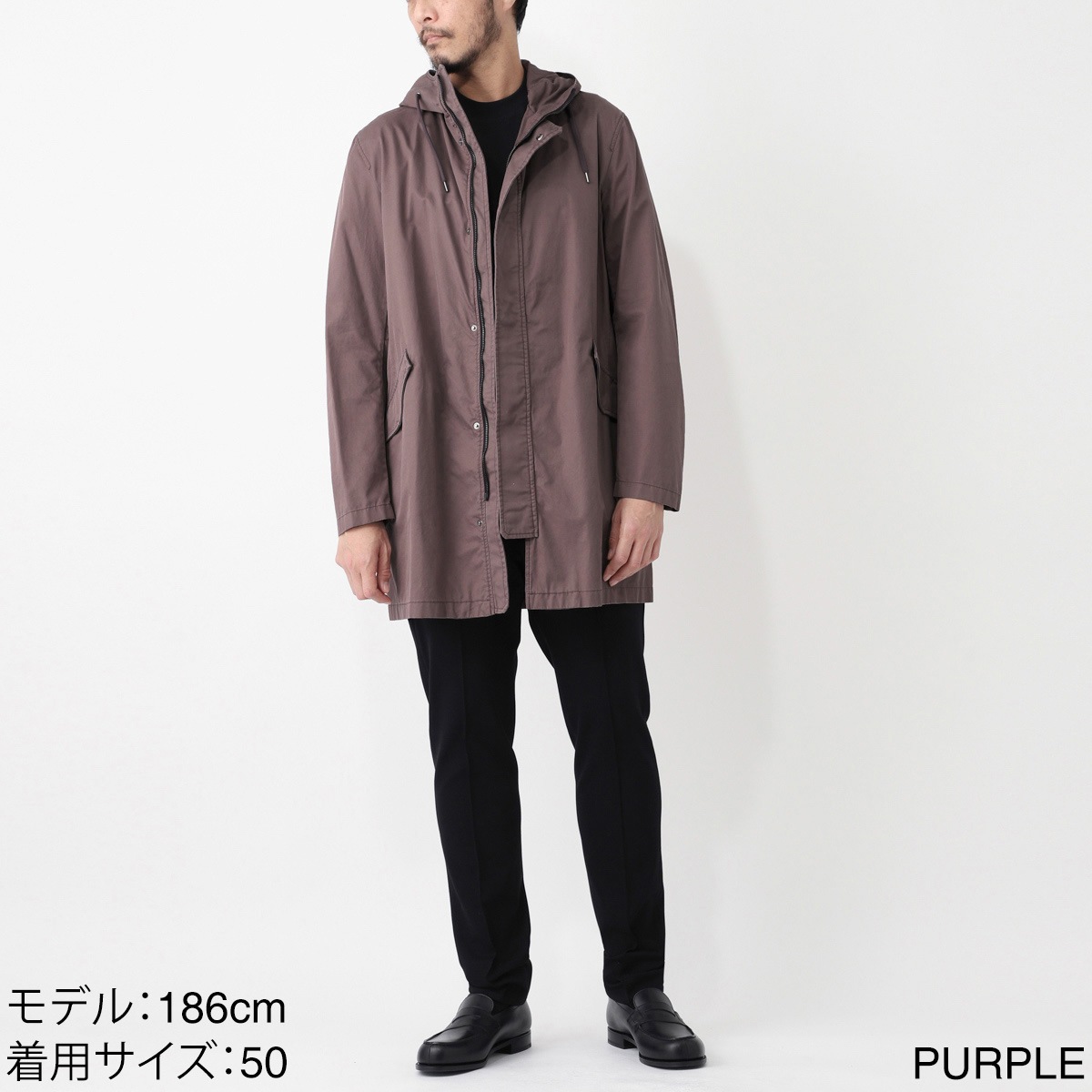 極上　HERNO フーデッド コート サイズ50 HERNO ヘルノ フーデッドコート【大きいサイズあり】 メンズ | メンズ