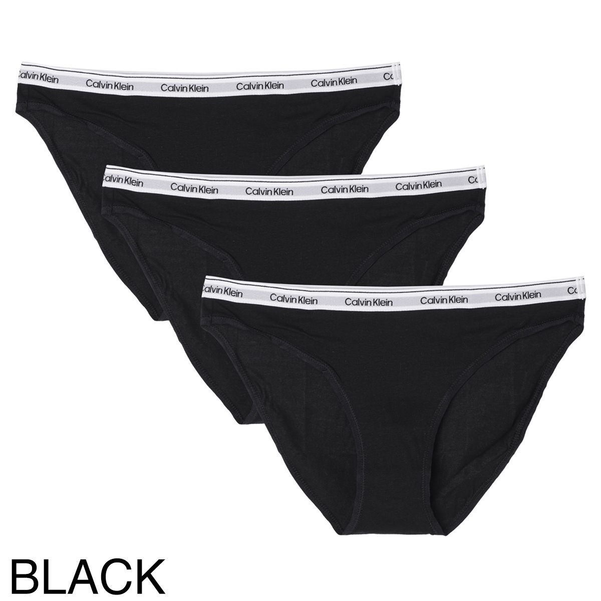 【アウトレット】Calvin Klein カルバンクライン ビキニ ショーツ 3枚セット/ICON LOGO レディース