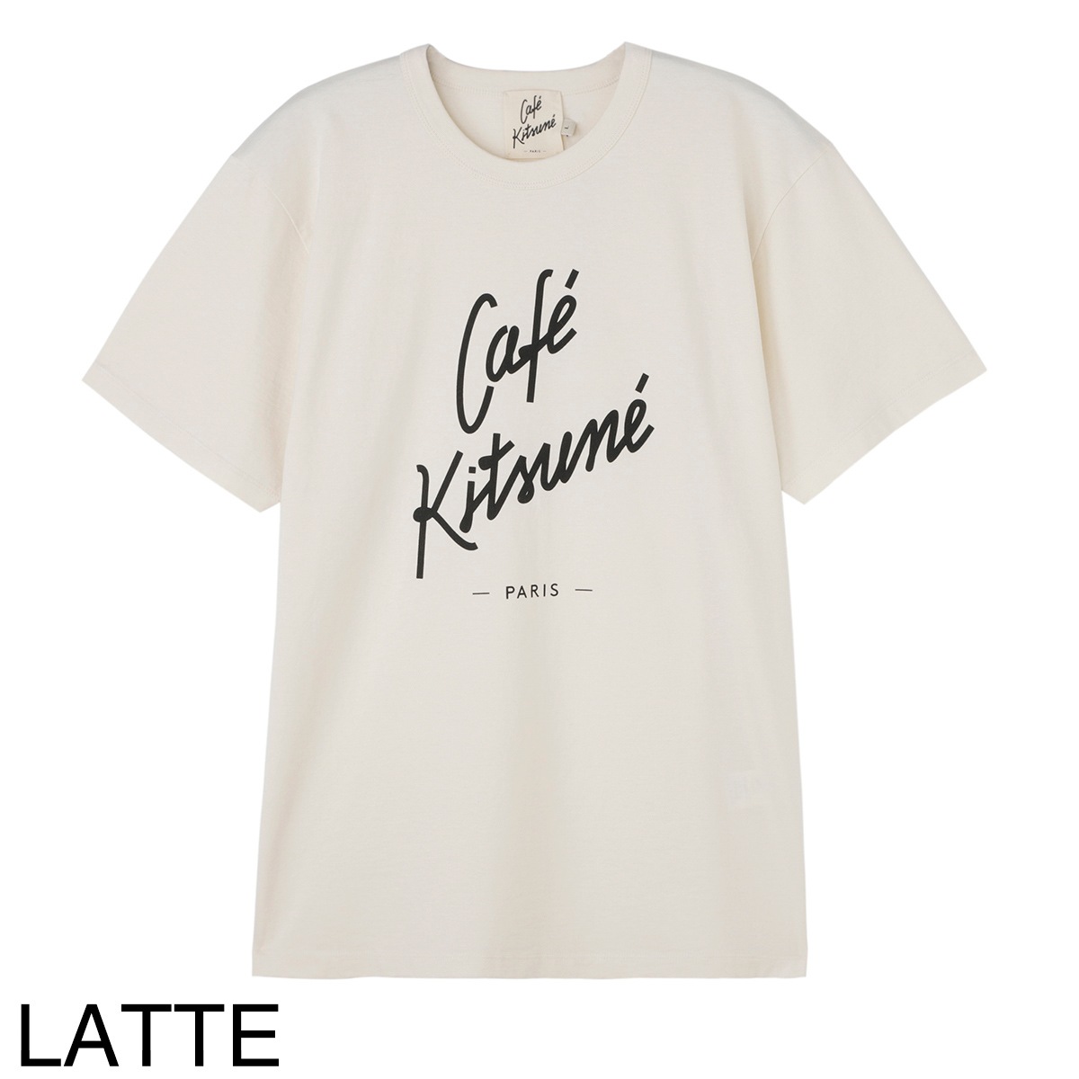 MAISON KITSUNE メゾンキツネ クルーネックTシャツ/Cafe Kitsune