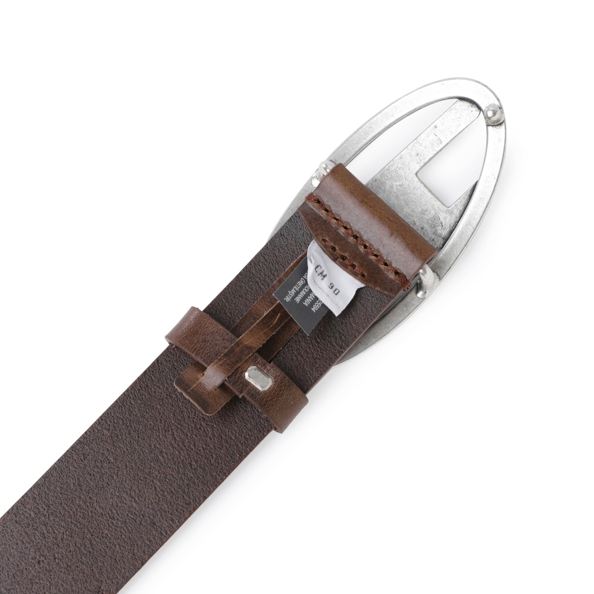 DIESEL ディーゼル ベルト/OVAL D LOGO B-1DR BELT メンズ | メンズ