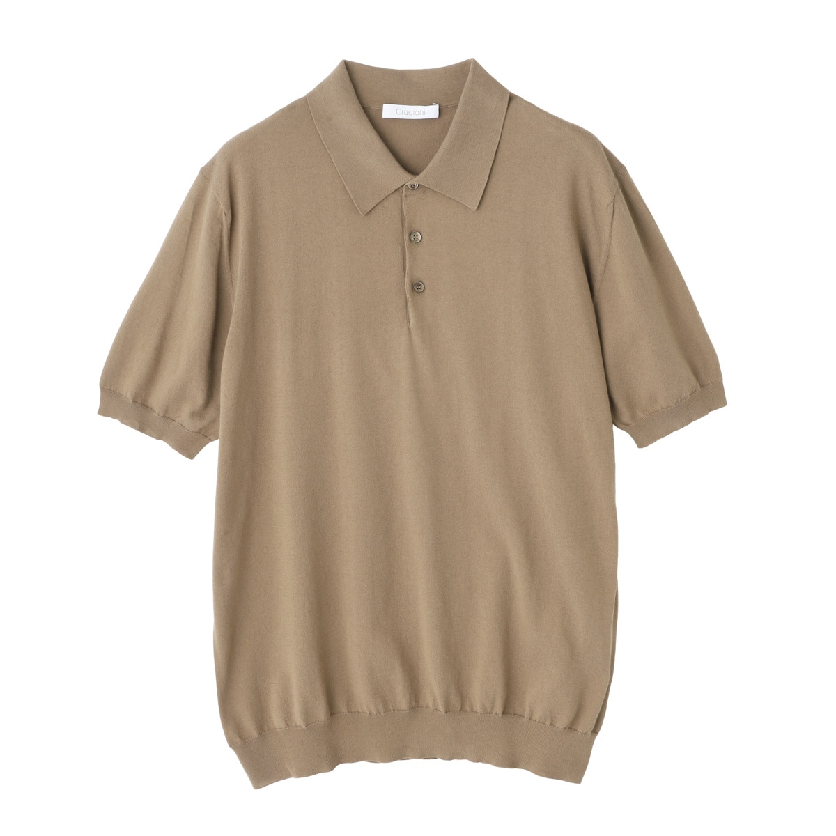 Cruciani クルチアーニ ニットポロシャツ/POLO 3 BOTTONI M/C【大きい