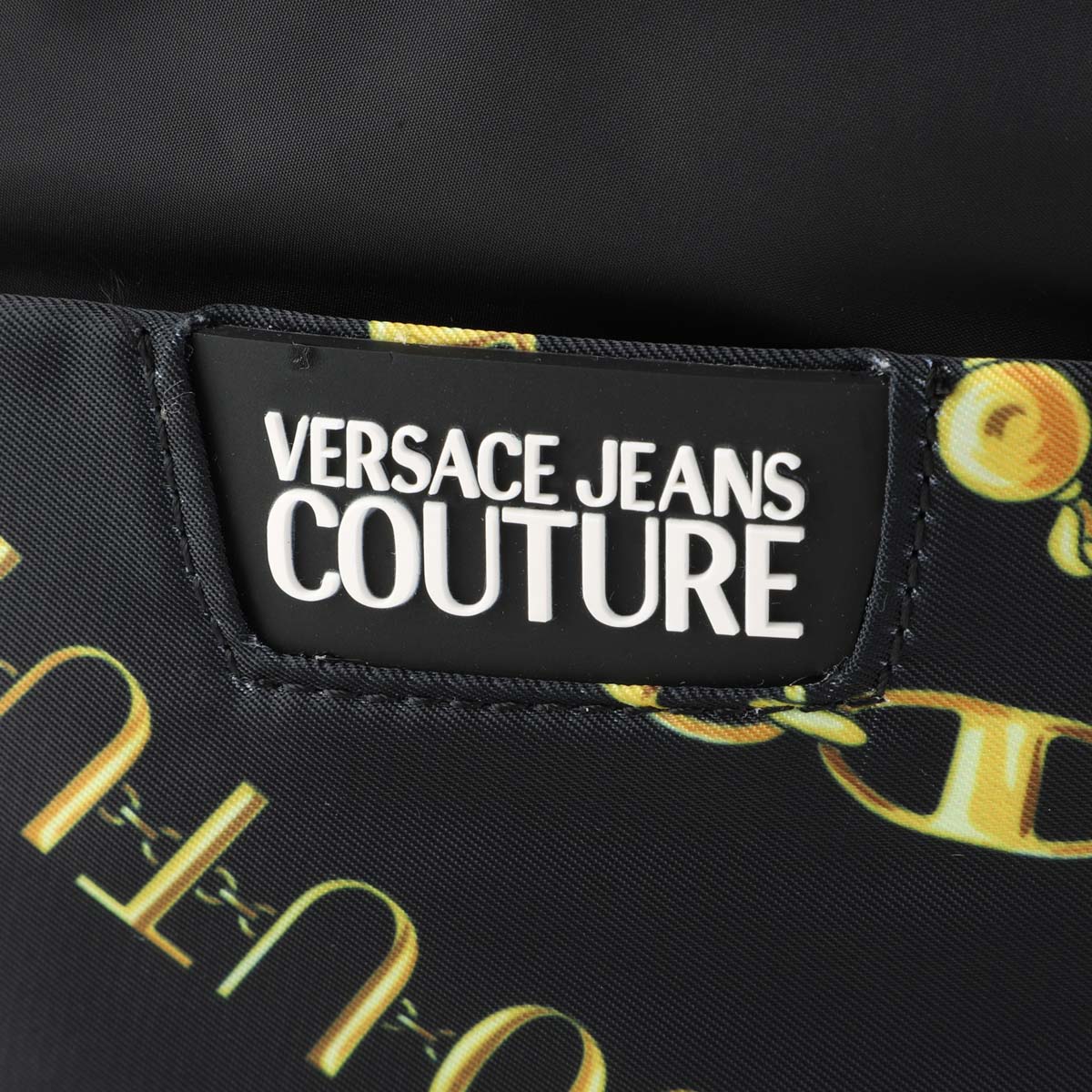 【決算SALE】VERSACE JEANS COUTURE ヴェルサーチェ ショルダーバッグ/クロスボディバッグ/RANGE ICONIC PRINTED LOGO メンズ