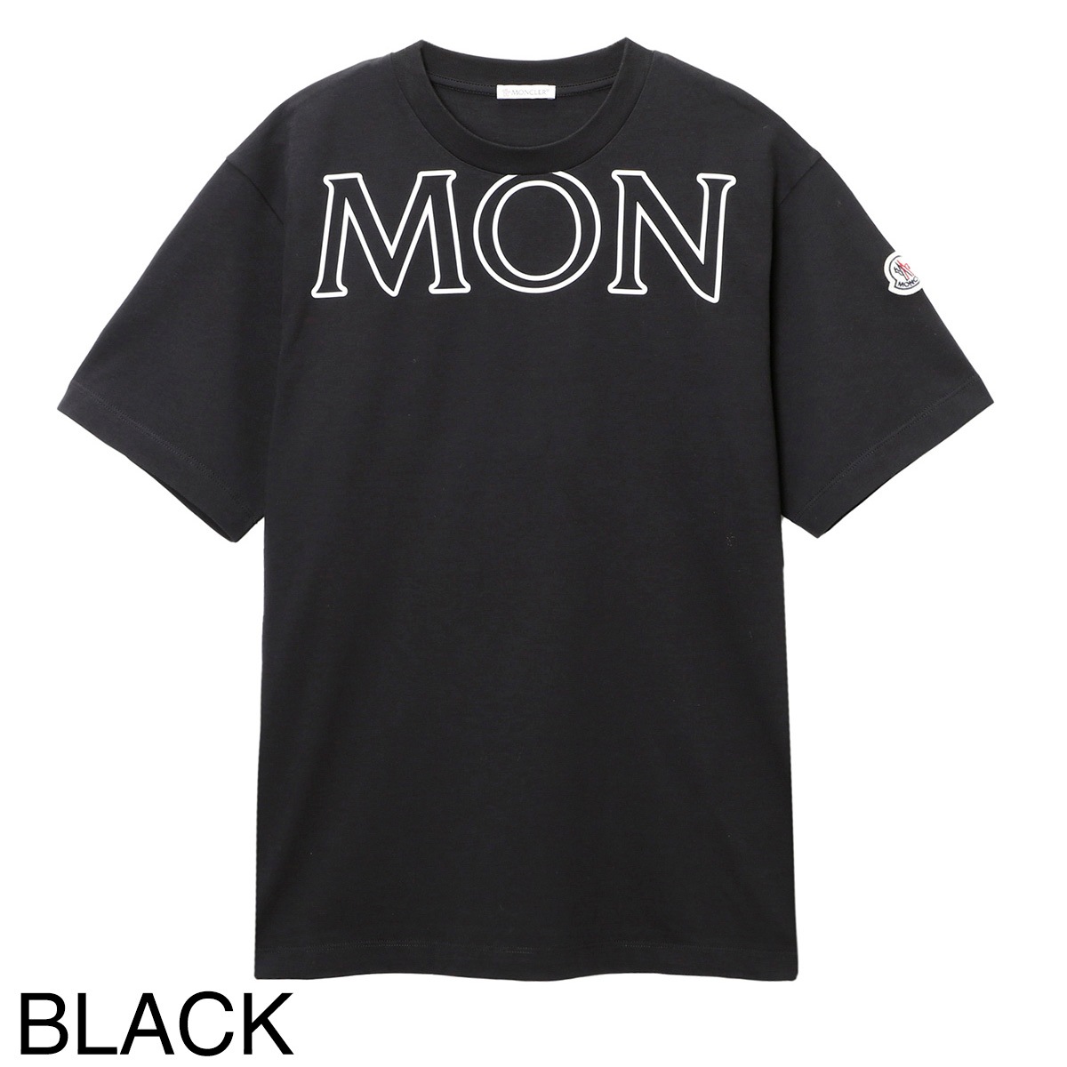 【アウトレット】MONCLER モンクレール クルーネック半袖Tシャツ レディース