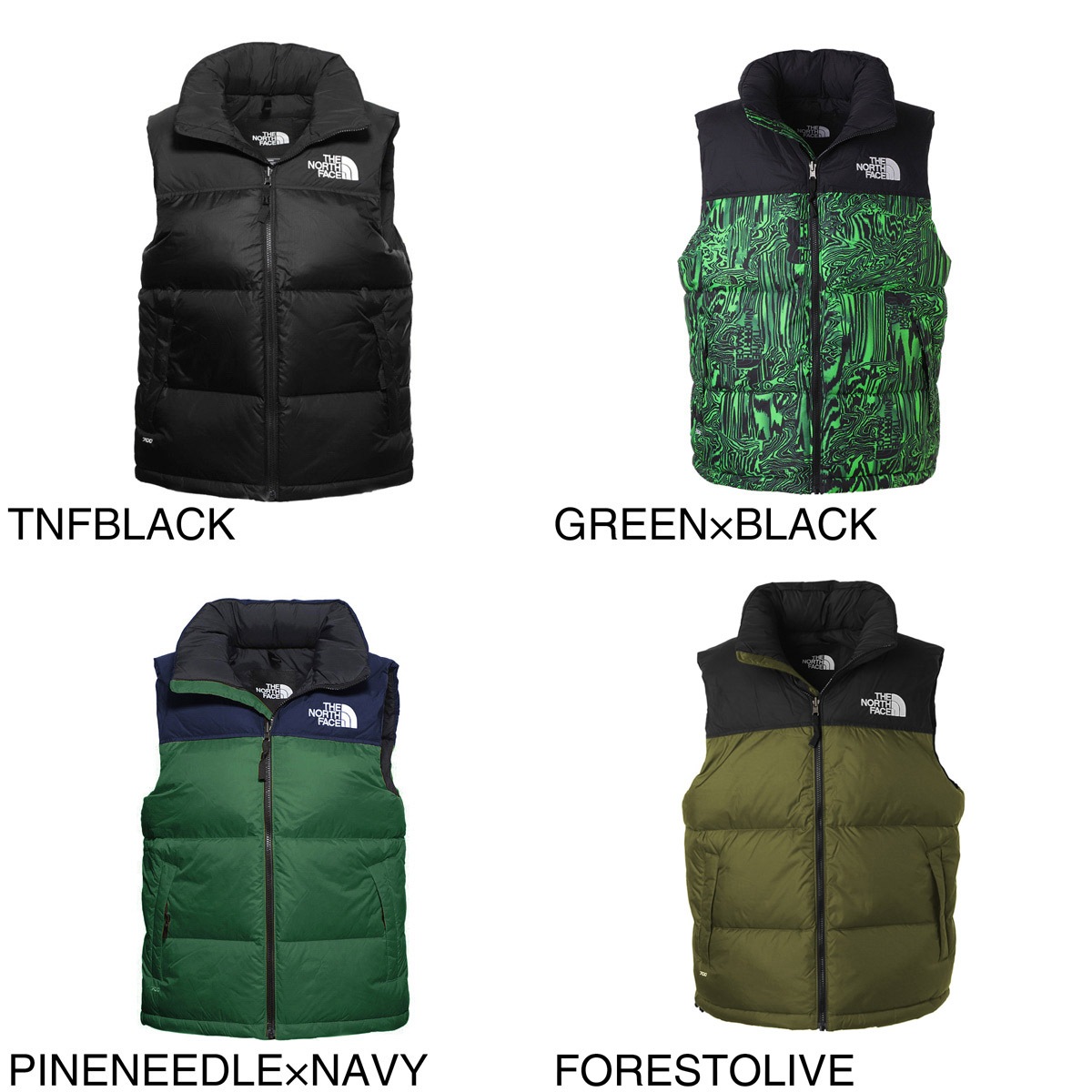 THE NORTH FACE ノースフェイス ダウンベスト/M 1996 RETRO NUPTSE 