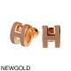 HERMES エルメス ピアス/MINI POP H EARRINGS【返品交換不可】 レディース