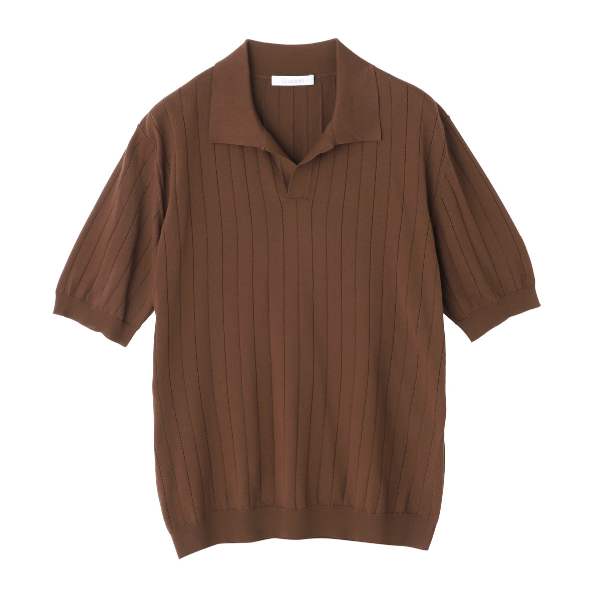 Cruciani クルチアーニ ニットポロシャツ/スキッパーポロシャツ/POLO