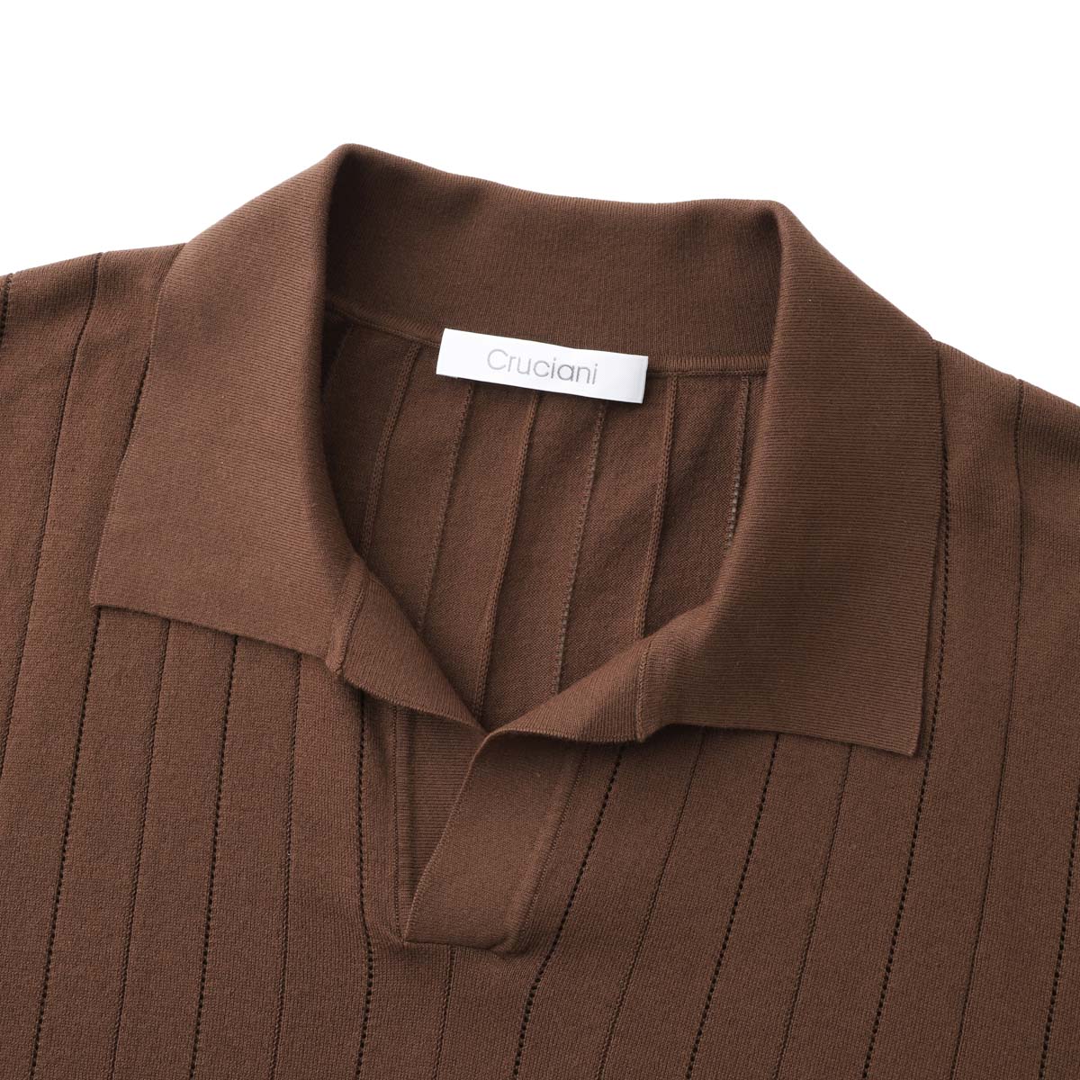 Cruciani クルチアーニ ニットポロシャツ/スキッパーポロシャツ/POLO
