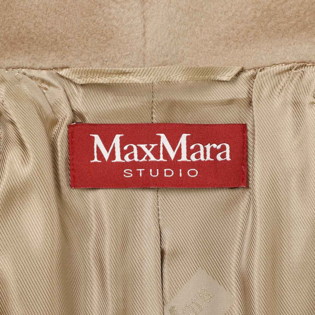Max Mara Studio ロゴ ENZIANA ウール クレープ ワンピース Max Mara Studio ロゴ ENZIANA ウール クレープ ワンピース（Max