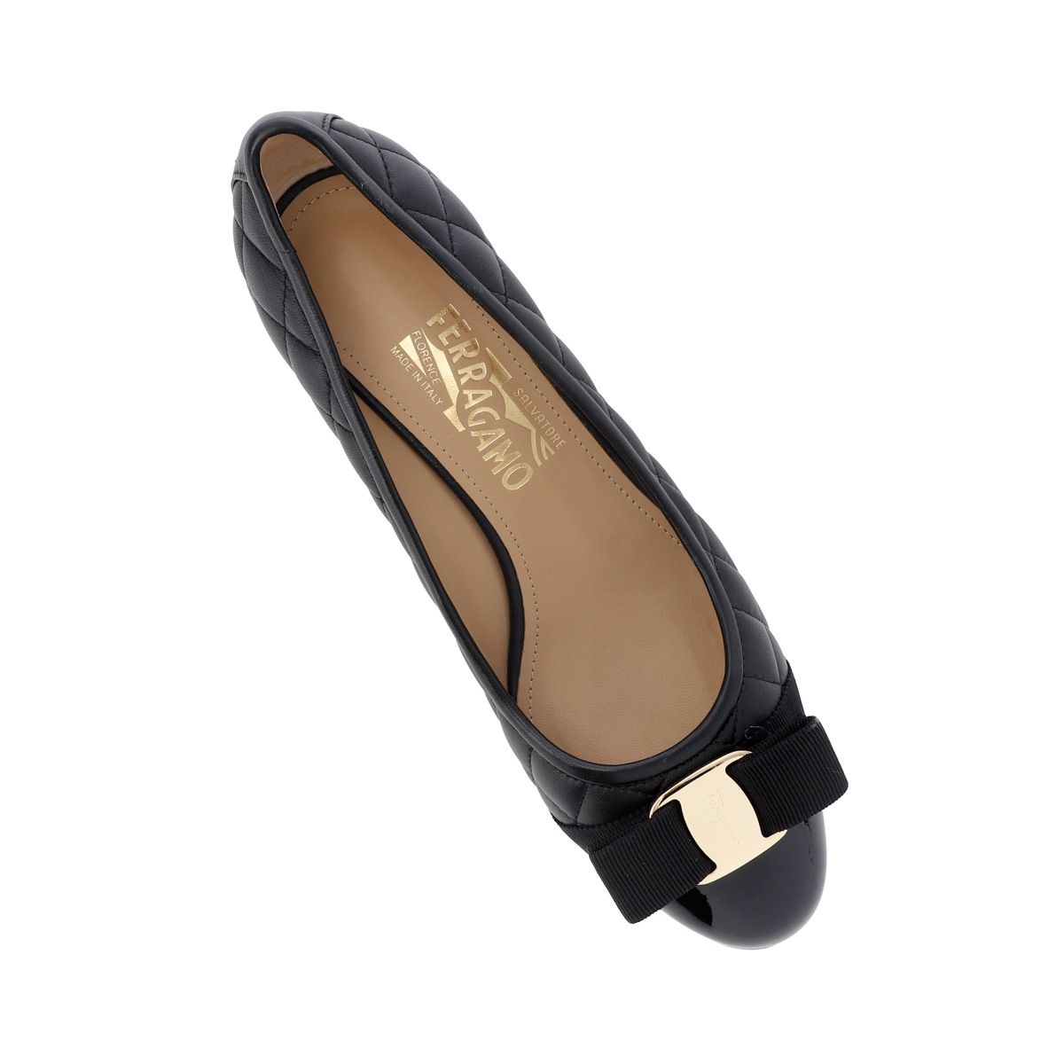 FERRAGAMO フェラガモ パンプス/QUILTED VARA PUMP ヴァラ レディース