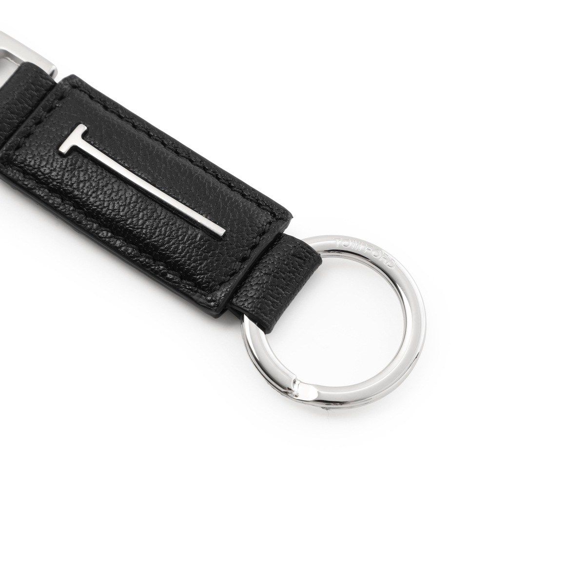 TOM FORD トムフォード キーリング/SUPPLE GRAIN LEATHER T-KEYRING メンズ