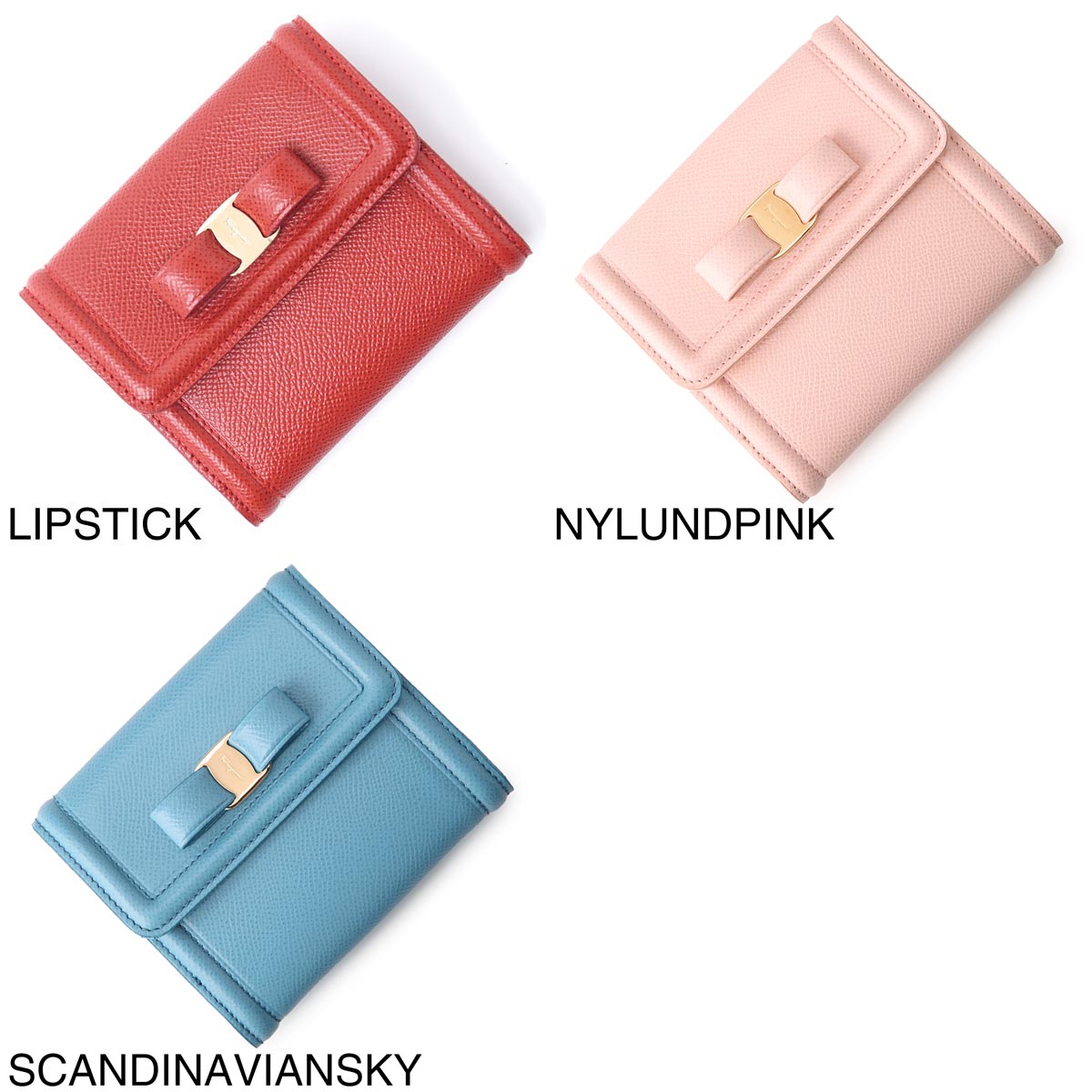 FERRAGAMO (Salvatore Ferragamo) フェラガモ 2つ折り財布 小銭入れ