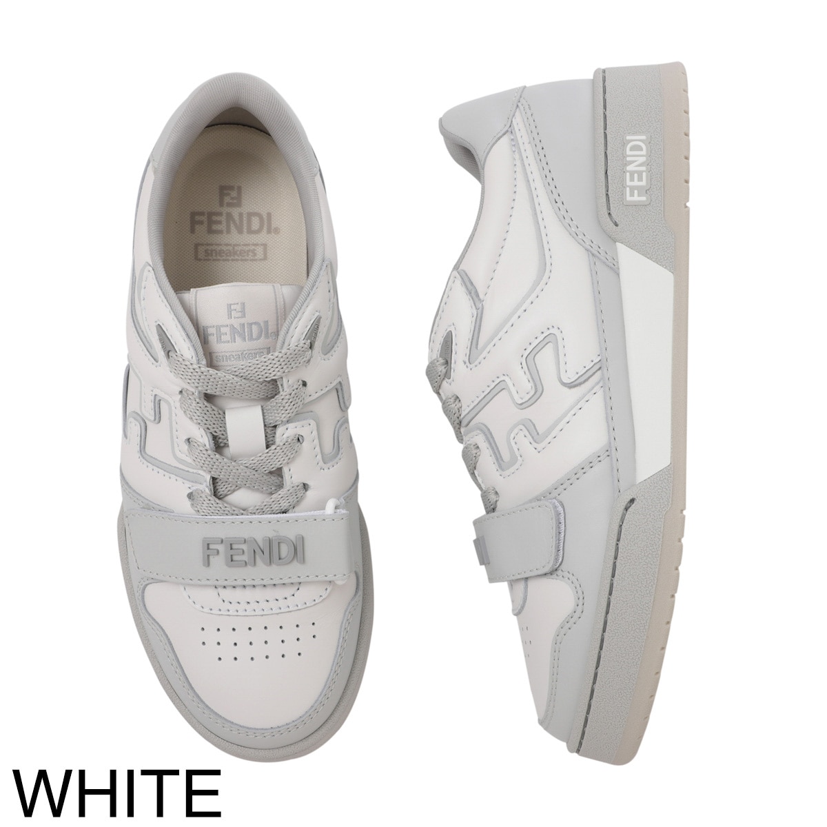 FENDI シルバー スリッポンスニーカー ウィメンズ デザイナー スニーカー | FENDI JP