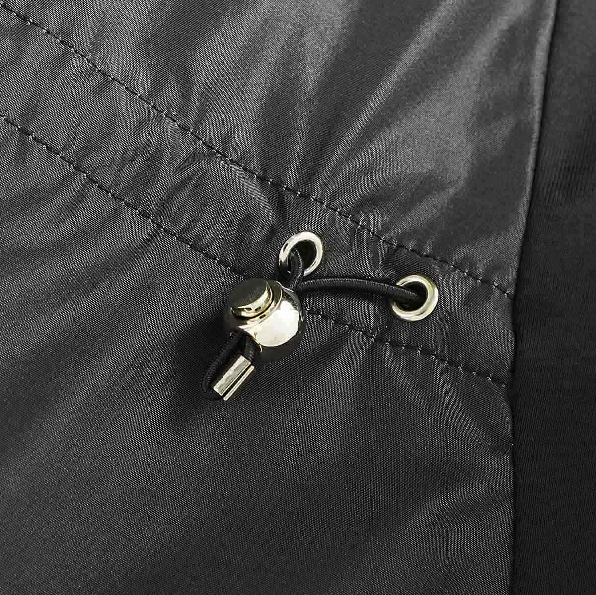 HERNO ヘルノ クルーネックTシャツ/CHIC COTTON JERSEY & NEW TECHNO TAFFETA【大きいサイズあり】 レディース