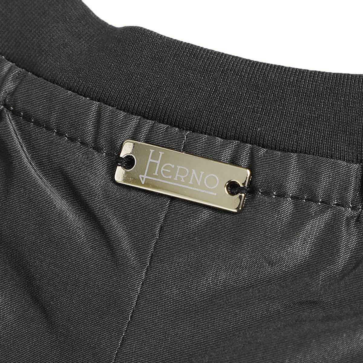 HERNO ヘルノ クルーネックTシャツ/CHIC COTTON JERSEY & NEW TECHNO TAFFETA【大きいサイズあり】 レディース