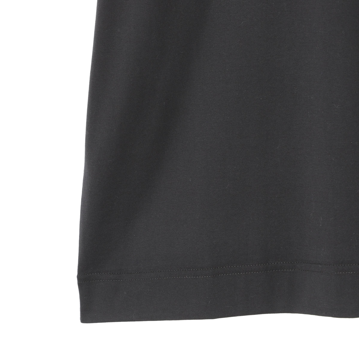 FENDI　カットソー　ハイネック　黒 FENDI 美品 フェンディ FFロゴ ジャージーハイネック