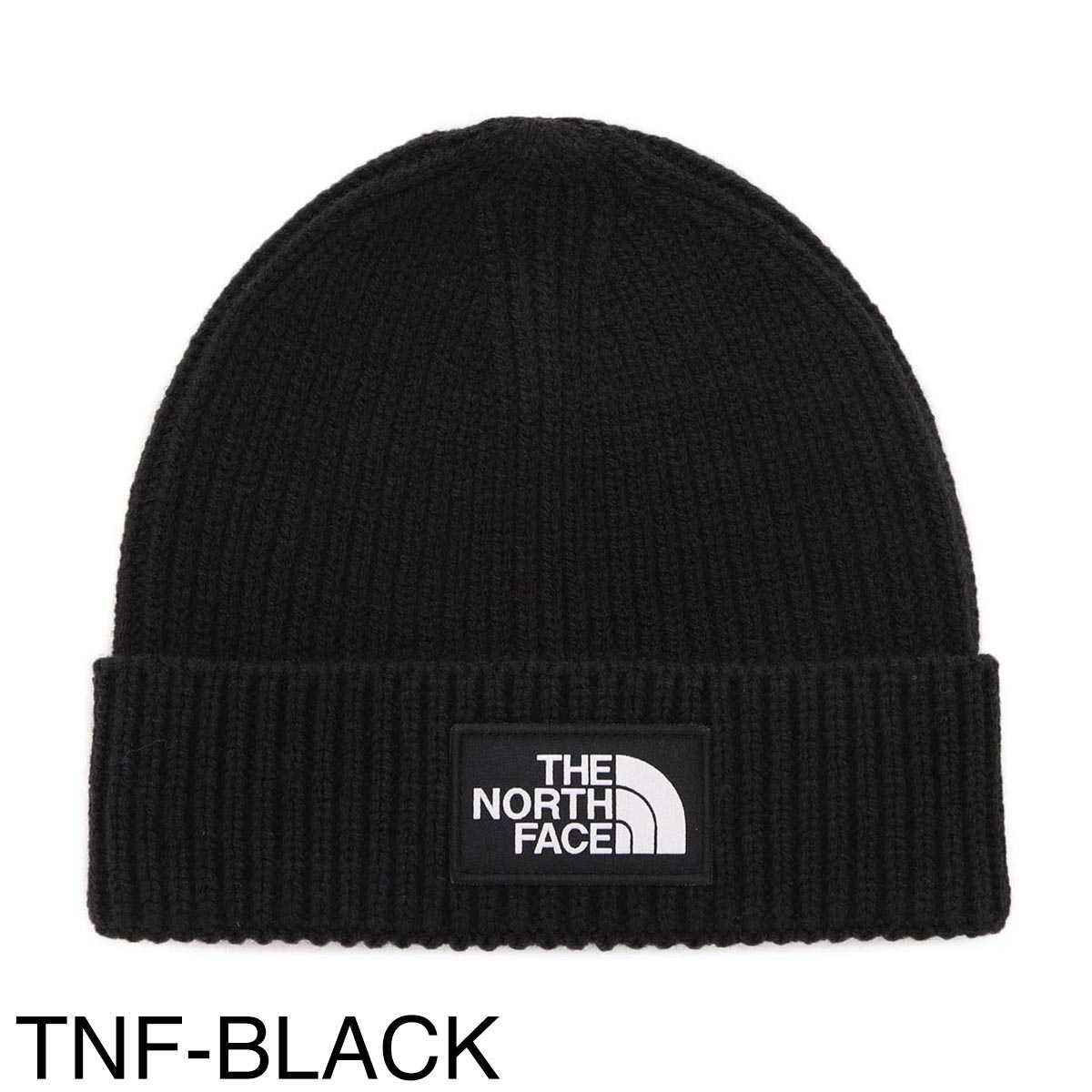 【アウトレット】『ネコポス対応(2点まで)』THE NORTH FACE ノースフェイス ニットキャップ/ビーニーハット/TNF LOGO BOX CUFFED BEANIE メンズ