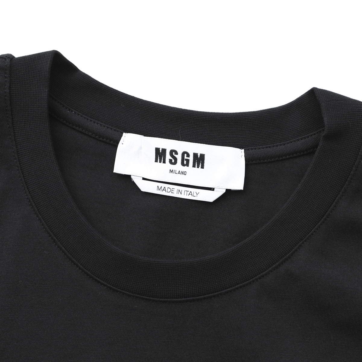 アウトレット】MSGM エムエスジーエム クルーネックTシャツ