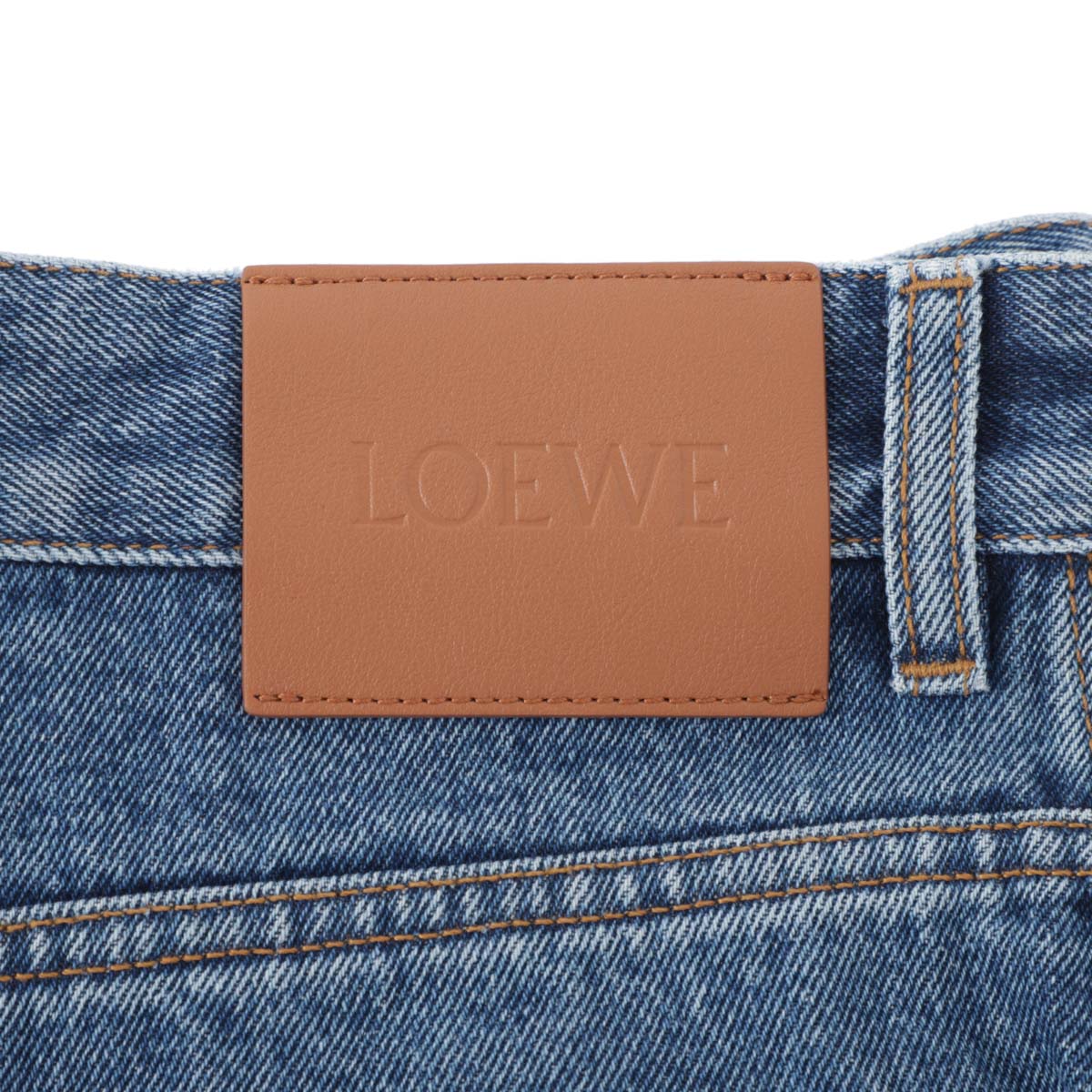 LOEWE ロエベ ボタンフライジーンズ/バギージーンズ/ANAGRAM BAGGY JEANS メンズ