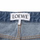 LOEWE ロエベ ボタンフライジーンズ/バギージーンズ/ANAGRAM BAGGY JEANS メンズ