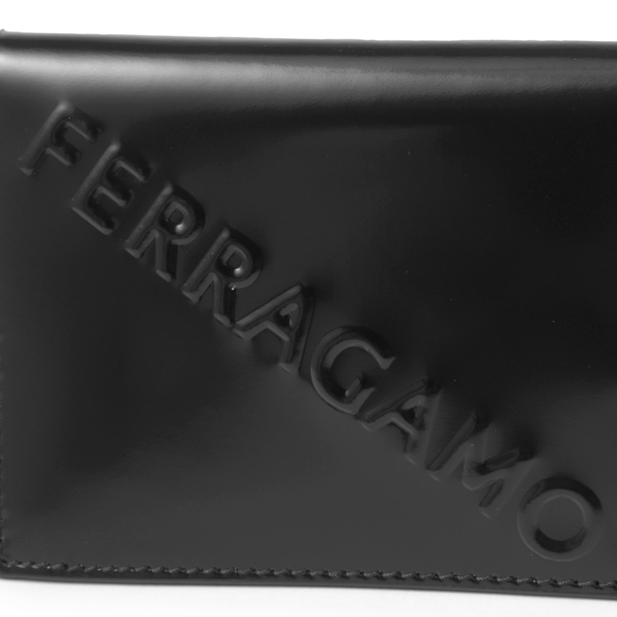 フェラガモ　ブルー　レザー　カード入れ　名刺入れ 　Ferragamo ブルー（青）系 FERRAGAMO(フェラガモ) カードケース・名刺入れ