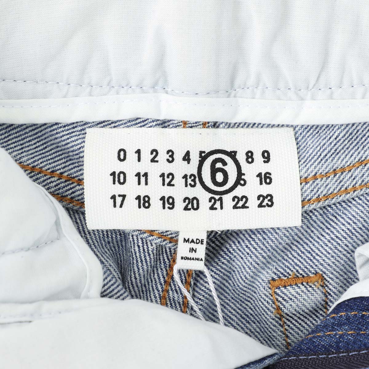MM6 Maison Margiela エムエム 6 メゾンマルジェラ ジップフライジーンズ/STRAIGHT-LEG JEANS ストレートレッグジーンズ レディース