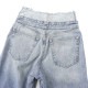 MM6 Maison Margiela エムエム 6 メゾンマルジェラ ジップフライジーンズ/STRAIGHT-LEG JEANS ストレートレッグジーンズ レディース