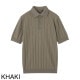 FILIPPO DE LAURENTIIS フィリッポ デ ローレンティス ニットポロシャツ/POLO SWEATER SS CREPE COTTON クレープコットン【大きいサイズあり】 メンズ