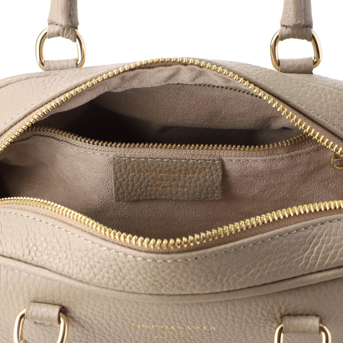 CHRISTIAN VILLA クリスチャン ヴィラ ボストンバッグ 2WAY レディース 