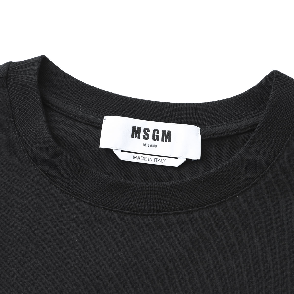 MSGM ハネルクルネックTシャツ 3440MM103237097 02 MSGM エムエスジーエム クルーネックTシャツ メンズ | メンズ